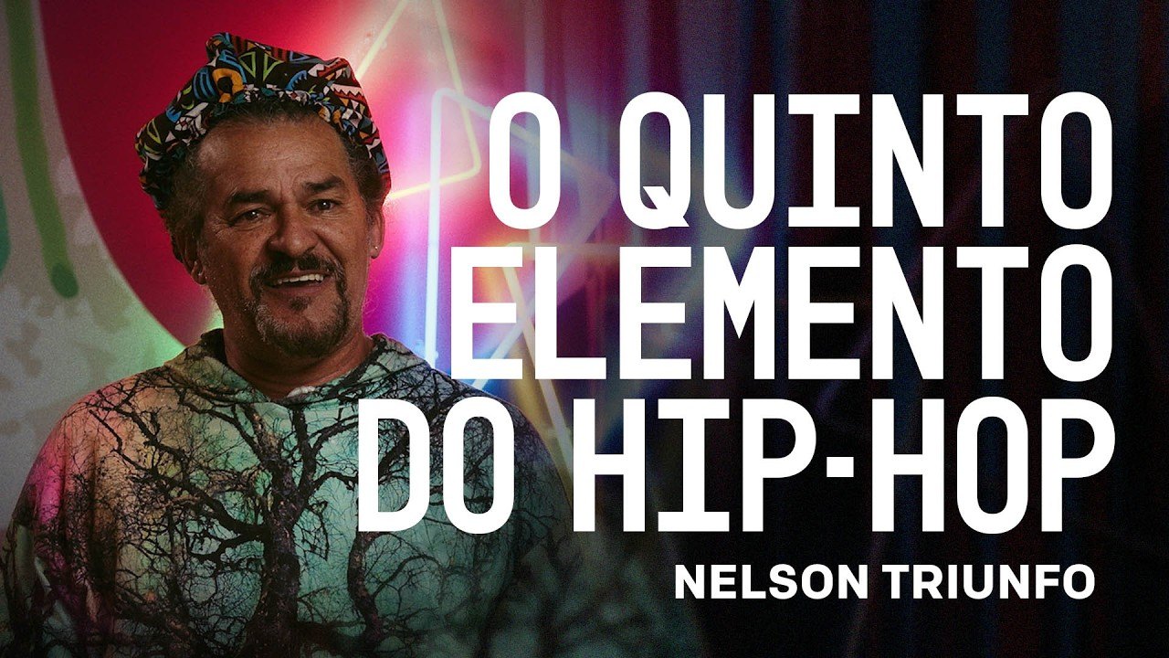 Nelson Triunfo em conversa no Sesc Avenida Paulista no episódio final do especial de hip-hop