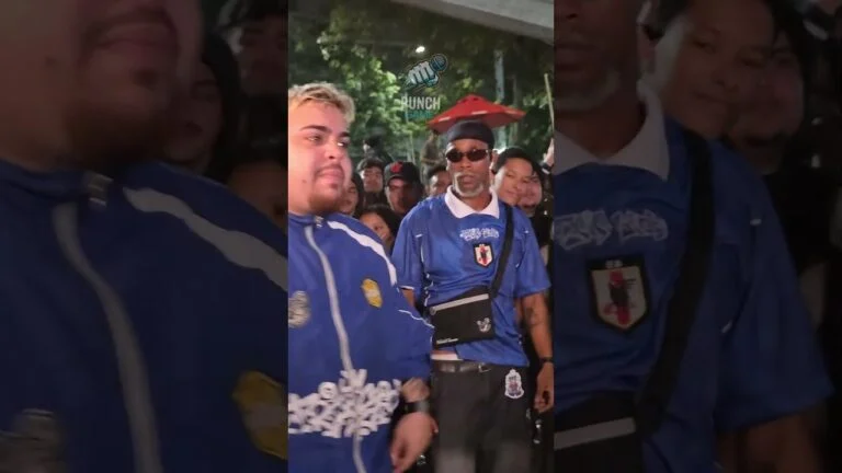 Torvi e Pyetrin no round da rima do pato durante a Batalha do Coliseu edição 284