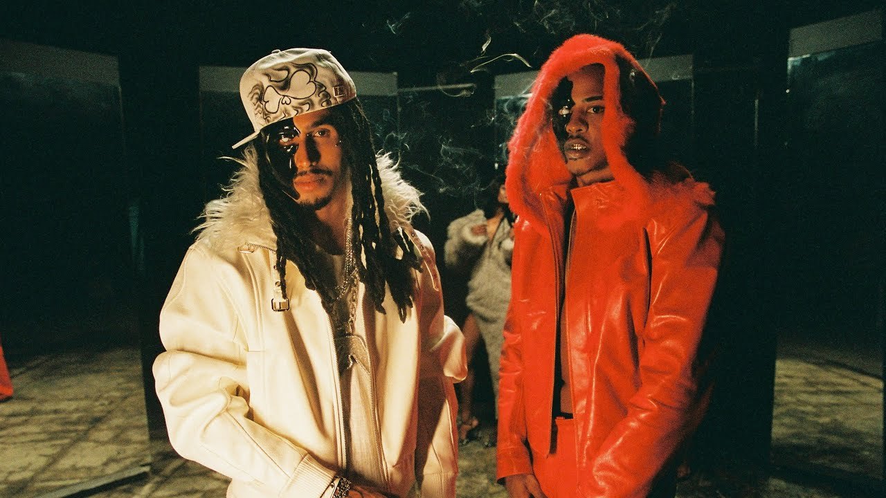 TZ da Coronel e Matuê em cena do clipe oficial de Mundo Fashion, lançado em outubro de 2026