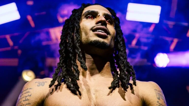 Matuê em show, em foto de divulgação do Rap In Cena 2026