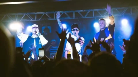 Os integrantes do grupo Haikaiss