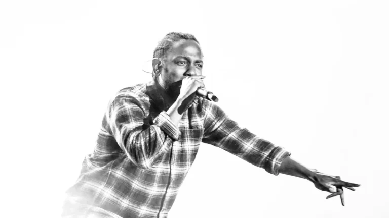 Kendrick Lamar em show no festival FIB, na Espanha, em 2016